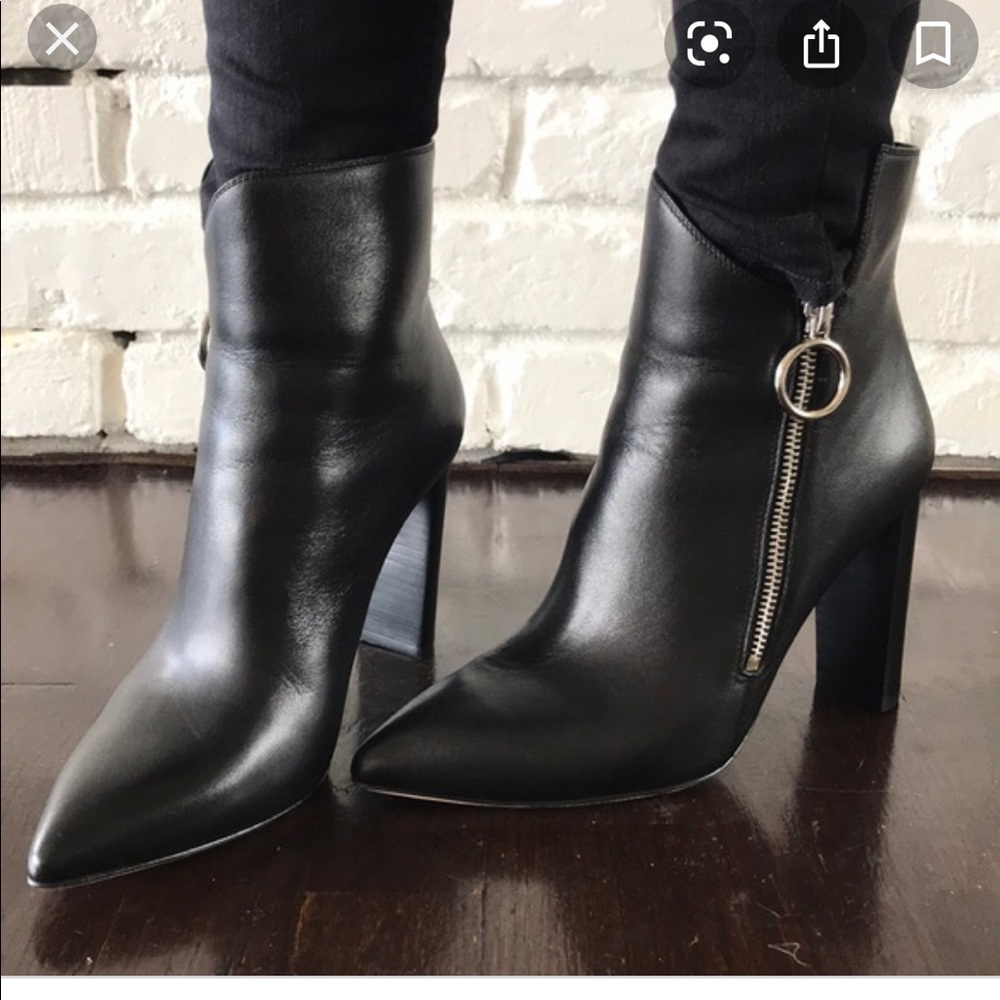 Paige Kate Asymmetrical Bootie